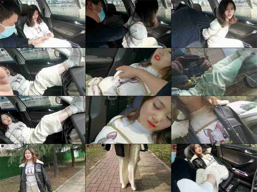 绳之韵久违的小九妹,红唇白袜马丁靴户外游戏 上 绳之韵久违的小九妹,红唇白袜马丁靴户外游戏 上