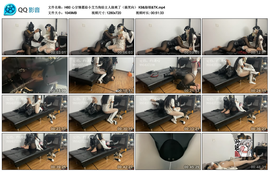 H60心甘情愿给小艾当狗给主人舔爽了（搞笑向） K9&舔银&TK