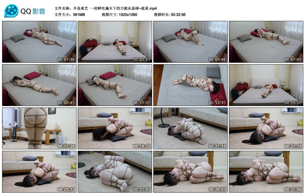 【半岛束艺】 一招鲜吃遍天下的万能水晶球~流星-缚乐绳艺