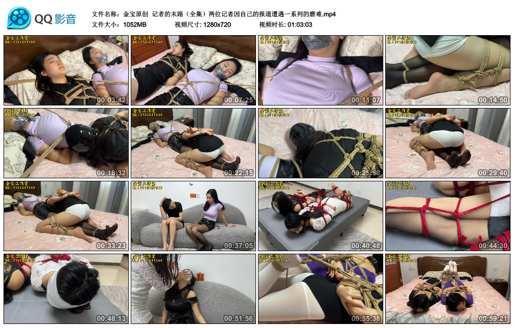 【金宝原创】 记者的末路（全集）两位记者因自己的报道遭遇一系列的磨难-缚乐绳艺
