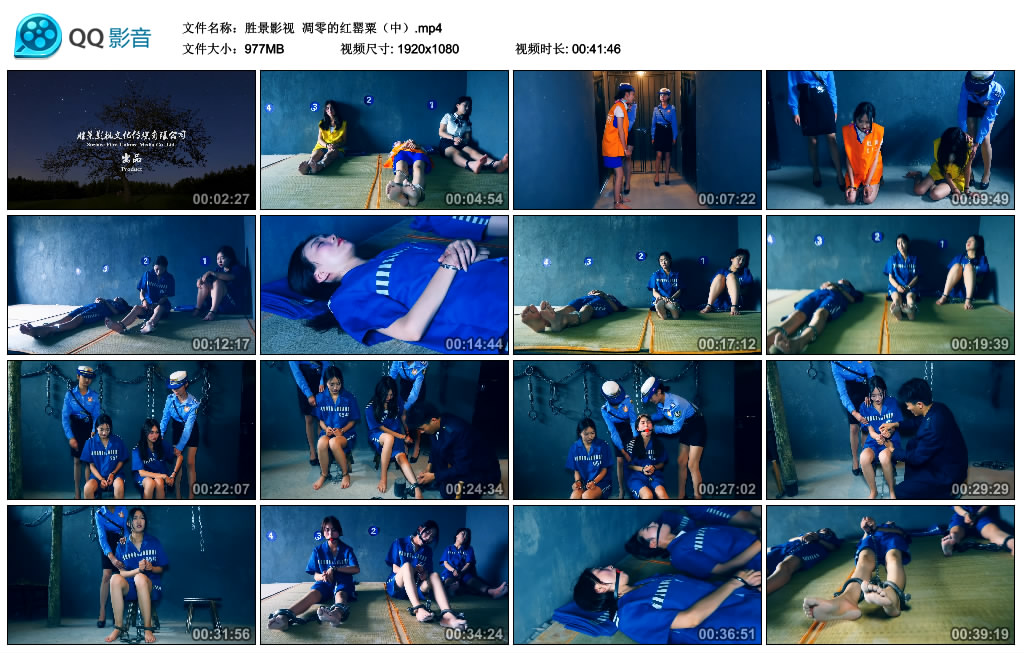 【胜景影视】 凋零的红罂粟（中-缚乐绳艺