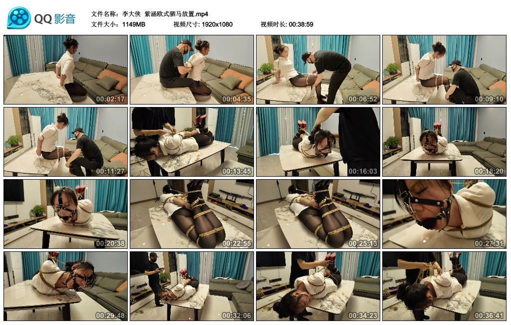 【李大侠】 紫涵欧式驷马放置-缚乐绳艺