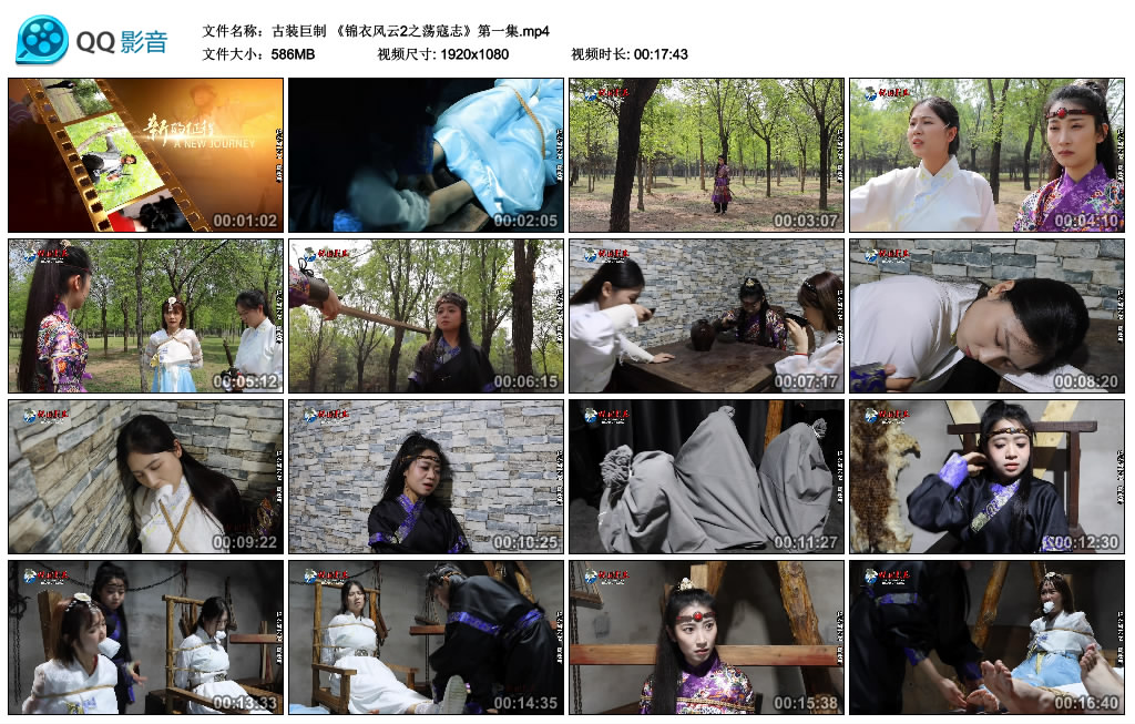 【怀旧影苑】古装巨制 锦衣风云2之荡寇志（第一集)-缚乐绳艺