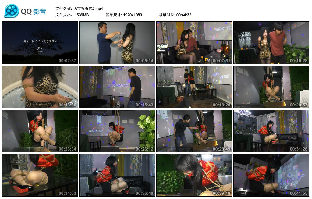 【胜景影视】A市搜查官2-缚乐绳艺