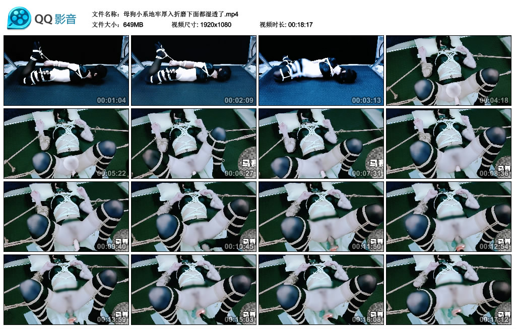 母狗小系地牢厚入折磨下面都湿透了-缚乐绳艺